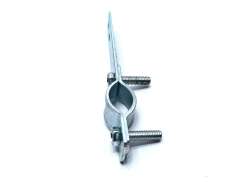 B&#252;chel Chain Guard Bracket For. Chainstay - Silver