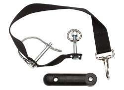 Burley Bicycle Trailer Flex Connector Kit Round Drawbar