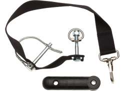Burley Bicycle Trailer Flex Connector Kit Round Drawbar