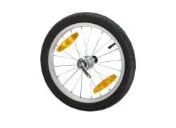 Burley BicycleTrailer Wheel 16x175 Aluminum Silver Incl Tire