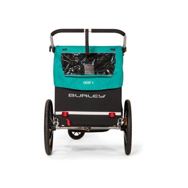 Buy Burley Encore X Bicycle Trailer 2-Children - Black/Turquoise at HBS