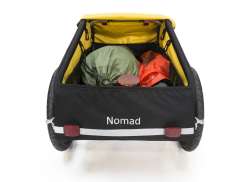 Burley Nomad Transport Bicycle Trailer - Yellow/Black