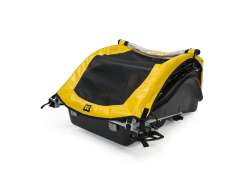 Burley Rental Cub Rimorchio Bambini 2-Bambini - Nero/Giallo