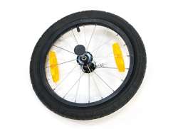 Burley Wheel 16 QR For. Tail Wagon - Black