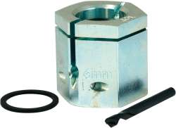 By.Schulz Professionale Taglio Tool Cannotto Forcella Sega Accessorio 1 1/8&quot; - Argento