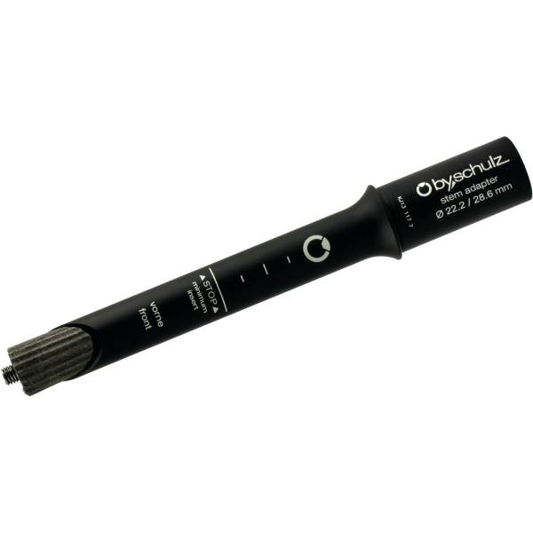 RMS A-HEAD Bike Plan Adapter For Attachments - Fits Handlebar Diameters 22.2mm And 28.6mm, Black