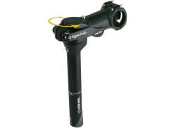 By.Schulz Stem Quill Twist SDS Stem Ø31.8mm 90mm - Sort