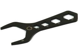 By.Schulz SW36 Multi-Functie Sleutel 1 1/8\" - Zwart