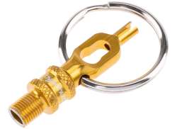 By Schulz V.5 Adaptador De V&aacute;lvula DV/SV Para Sv - Amarillo