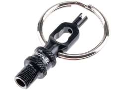 By Schulz V.5 Adaptateur De Valve DV/Valve Presta &Agrave; Valve Schrader - Noir