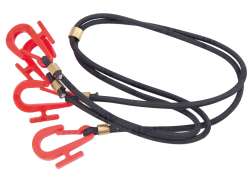 Cablu De Str&acirc;ngere-Repara Curele Spider C&acirc;rlige - Negru/Roșu