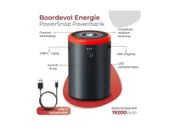 Caliber PowerSnap Powerbank 19200mAh - Sort