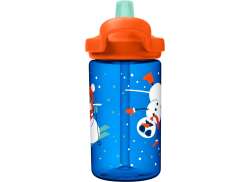 Camelbak Eddy+ Trinkflasche 400ml - Orange/Blau