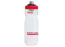 Camelbak Podium Water Bottle Transparent/Red - 700cc