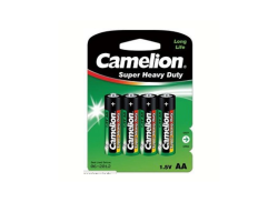 Camelion AA Baterii Zinc/Carbon - Verde (4)