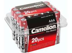 Camelion AAA Alkaliczne Baterie - 24 Sztuk