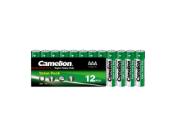 Camelion AAA Zink-Kol Batterier - 12 Delar