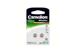 Camelion AG13 Knappcell Batteri LR44 Alkalisk - Silver (2)