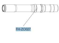 Campagnolo Ax Spate Aluminiu Pentru. FH-ZO027 - Argintiu