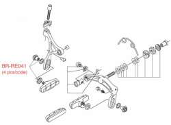 Campagnolo Bolt Sæt BR-RE041 t.b.v. Bremseblokke (4)