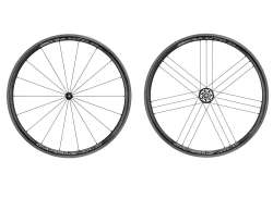 Campagnolo Bora WTO 33 轮副 28&quot; CA 12V 碳 - 黑色