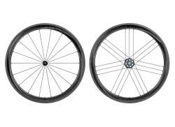 Campagnolo Bora WTO 45 深 轮副 28&quot; CA 12V 碳 - 黑色