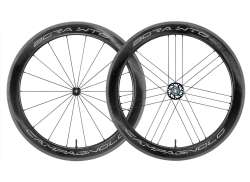 Campagnolo Bora WTO 60 轮副 28&quot; CA 12V 碳 - 黑色