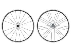 Campagnolo Calima C17 轮副 28&quot; CA 11速 铝 - 黑色/银色
