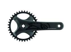 Campagnolo Ekar GT Juego De Bielas 13V 44T 172.5mm - Negro