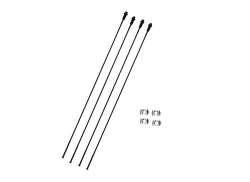 Campagnolo Kit De Radios Lf Para. Shamal DB - Negro (4)