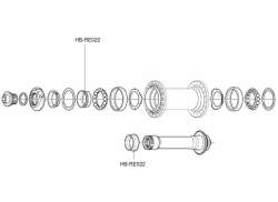 Campagnolo Konus HB-RE022 Front Og Baknav (4)