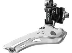 Campagnolo Передний Переключатель Передач Veloce Приварной 2V Черный