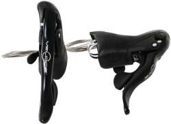 Campagnolo Set Manette De D&eacute;railleur Veloce 2x10V - Noir