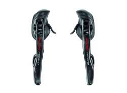 Campagnolo Super Record EPS Frein-/Set Manette De D&eacute;railleur 2 x 12V - Noir