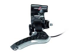 Campagnolo Super Record EPS Svařovan&yacute; Předn&iacute; Měnič 11R - Čern&aacute;