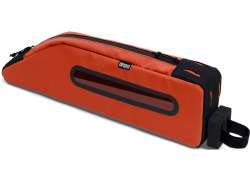 Capsuled Frame Bag 2.5L Top Tube Velcro - Rust Orange