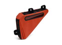 Capsuled Frame Bag 3L Waterproof Velcro - Orange Rust