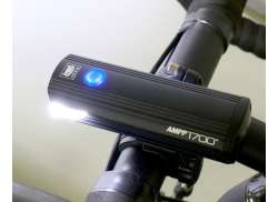 CatEye AMPP1700 Headlight LED Battery USB - Black