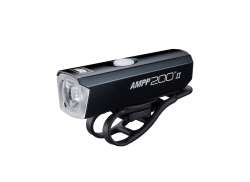 Cateye AMPP200 II Ajovalo 200 Lux USB-C - Musta