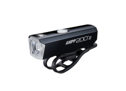 Cateye AMPP200 II Lyssett 200 Lux USB-C - Svart