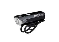 Cateye AMPP200 头灯 LED 电池 - 黑色
