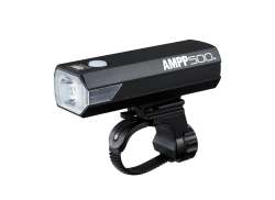 CatEye AMPP500 Lampka Przednia LED Akumulator - Czarny
