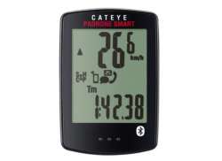 CatEye Cykeldator Padrone Smartguard + Tr&aring;dl&ouml;s Bluetooth Sv