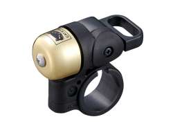 Cateye Nido OH-1500 Bicycle Bell &#216;23mm - Gold/Black