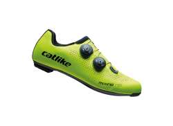 Catlike Mixino RC1 카본 자전거 신발 Groen Fluo