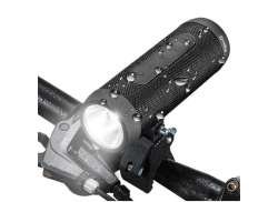 Celly Speaker Bike Ajovalo LED Powerbank - Musta