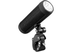 Celly Speaker Bike Str&aring;lkastare LED Powerbank - Svart