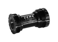 Cema 바텀 브라켓 어댑터 T47A SRAM Dub 77mm 세라믹 - 블랙