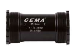 Cema Bottom Bracket Adapter T47 -> Trek SH Ceramic - Black