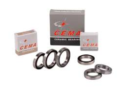 Cema Bottom Bracket Bearings Steel 25 x 37 x 7mm - Si (1)